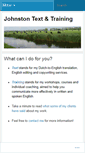 Mobile Screenshot of johnston.nl